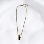 Κολιέ Chain cross gold