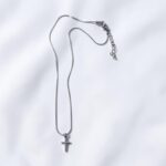 Κολιέ Silver Cross