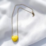 Κολιέ Yellow Heart