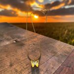 Κολιέ Yellow Butterfly - Image 2