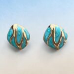 Σκουλαρίκια Estera Turquoise - Image 2