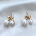 Σκουλαρίκια Cherries Pearls