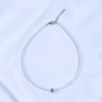Κολιέ Mini Whale Silver