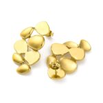 Σκουλαρίκια Nefeli Gold - Image 2