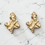 Σκουλαρίκια Andromachi Gold - Image 2